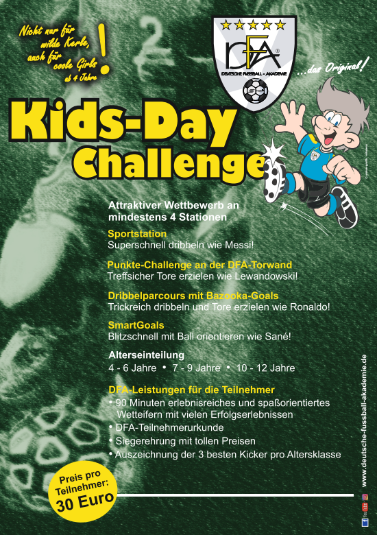 Kids Day Challenge Fussball